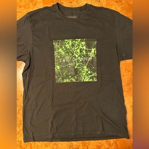 Rag & Bone Black Ink Square Graphic Men's Tee T-shirt L